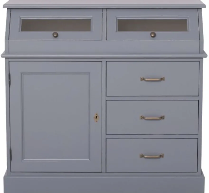 Casa Padrino Sideboard im Landhausstil mit 1 Tür und 3 Schubladen, 107 x 50 x 100 cm