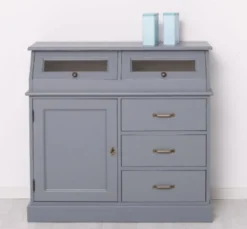 Casa Padrino Sideboard im Landhausstil mit 1 Tür und 3 Schubladen, 107 x 50 x 100 cm