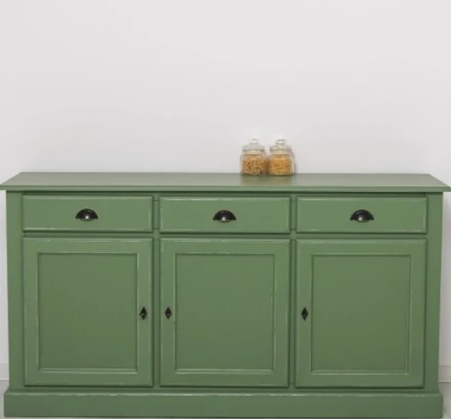 Casa Padrino Sideboard im Landhausstil mit 3 Türen und 3 Schubladen, 172 x 45 x 90 cm