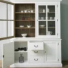 Casa Padrino Sideboard im Landhausstil mit 2 Türen, 179 x 47 x 225 cm