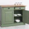 Casa Padrino Sideboard im Landhausstil mit 2 Türen und 2 Schubladen, 116 x 51 x 90 cm