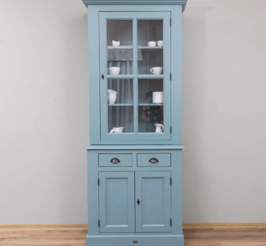 Casa Padrino Sideboard im Landhausstil mit 2 Türen, 96 x 47 x 225 cm