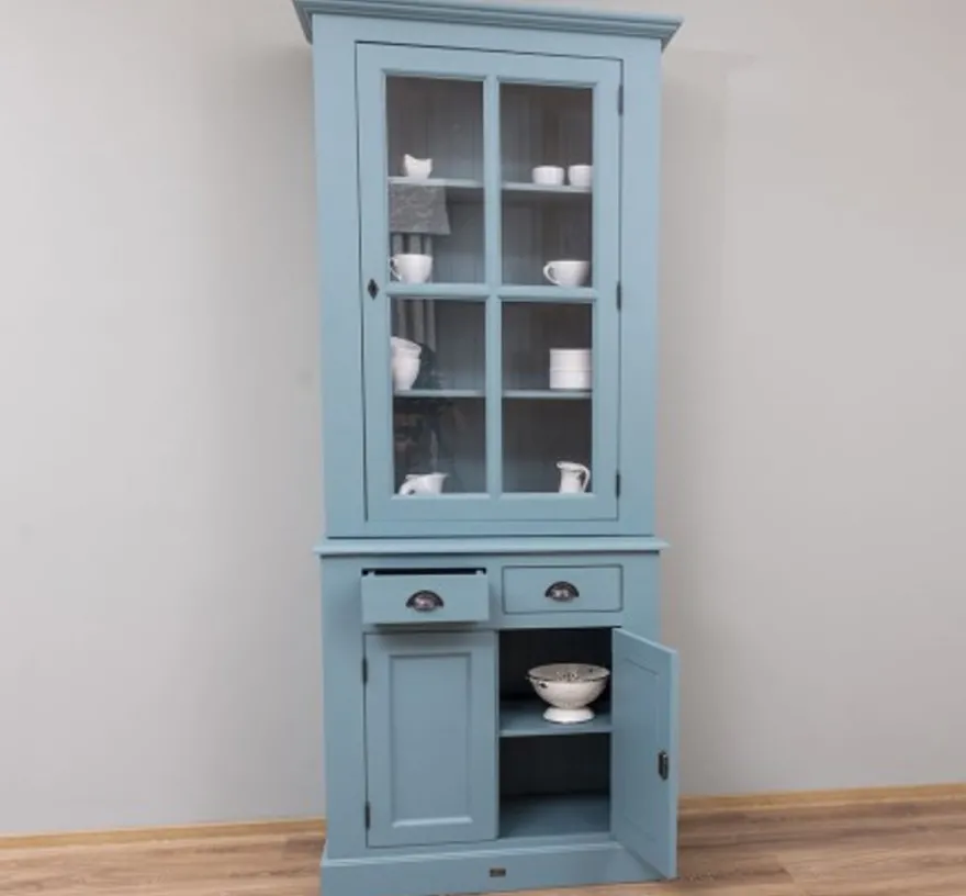 Casa Padrino Sideboard im Landhausstil mit 2 Türen, 96 x 47 x 225 cm