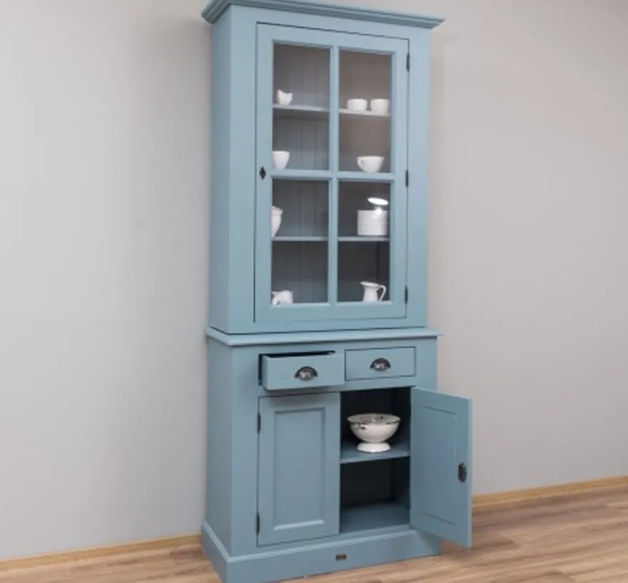 Casa Padrino Sideboard im Landhausstil mit 2 Türen, 96 x 47 x 225 cm