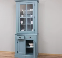 Casa Padrino Sideboard im Landhausstil mit 2 Türen, 96 x 47 x 225 cm