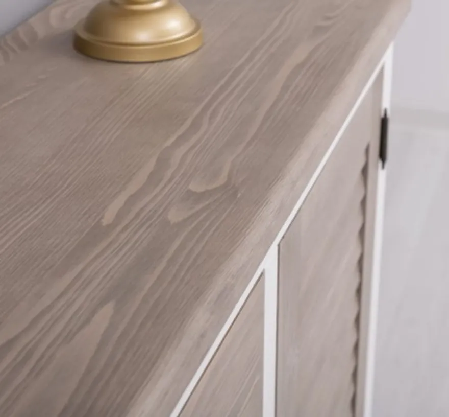 Casa Padrino Sideboard im Landhausstil mit 2 Türen und 3 Schubladen, 158 x 37 x 90 cm