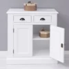 Casa Padrino Sideboard im Landhausstil mit 2 Türen und 2 Schubladen, 90 x 47 x 93 cm