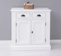 Casa Padrino Sideboard im Landhausstil mit 2 Türen und 2 Schubladen, 90 x 47 x 93 cm