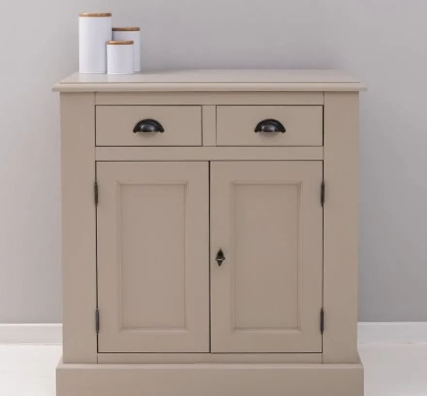Casa Padrino Sideboard im Landhausstil mit 2 Türen und 2 Schubladen, 90 x 47 x 93 cm