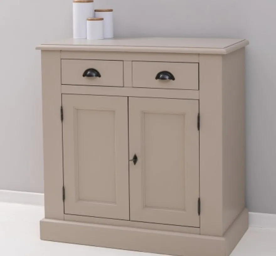 Casa Padrino Sideboard im Landhausstil mit 2 Türen und 2 Schubladen, 90 x 47 x 93 cm