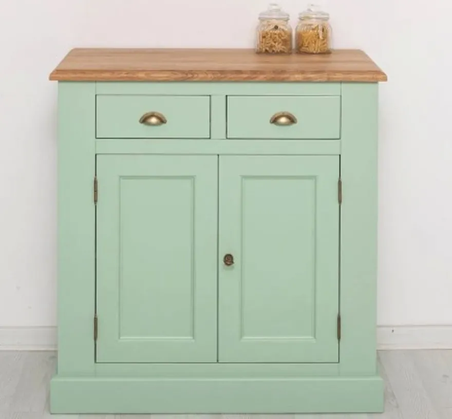 Casa Padrino Sideboard im Landhausstil mit 2 Türen und 2 Schubladen, 90 x 47 x 93 cm