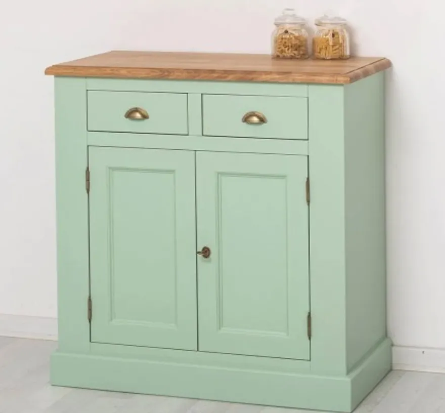 Casa Padrino Sideboard im Landhausstil mit 2 Türen und 2 Schubladen, 90 x 47 x 93 cm