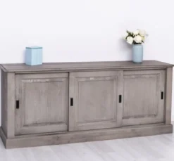 Casa Padrino Sideboard im Landhausstil mit 3 Schiebetüren, 188 x 48 x 78 cm