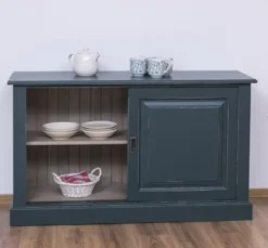 Casa Padrino Sideboard im Landhausstil mit 2 Schiebetüren, 135 x 48 x 78 cm