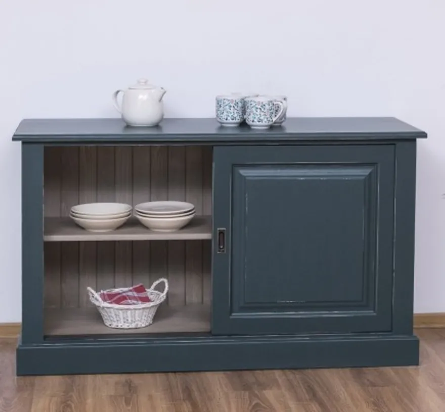 Casa Padrino Sideboard im Landhausstil mit 2 Schiebetüren, 135 x 48 x 78 cm