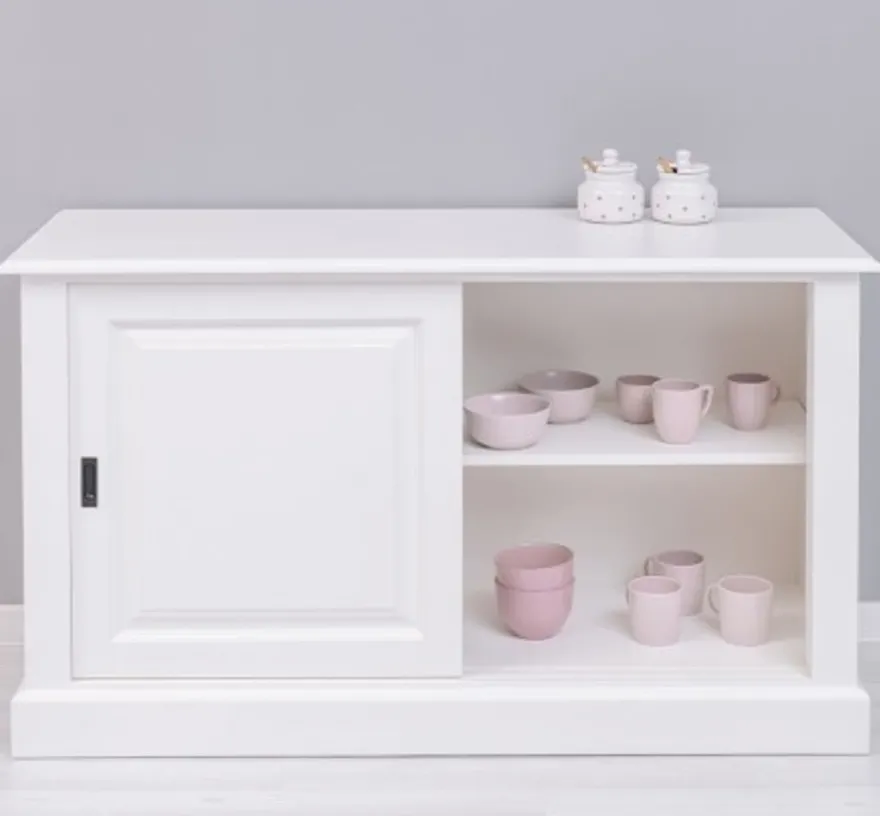 Casa Padrino Sideboard im Landhausstil mit 2 Schiebetüren, 135 x 48 x 78 cm
