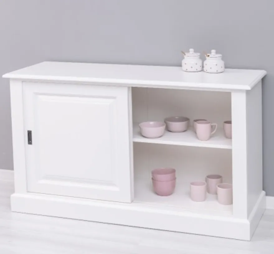 Casa Padrino Sideboard im Landhausstil mit 2 Schiebetüren, 135 x 48 x 78 cm