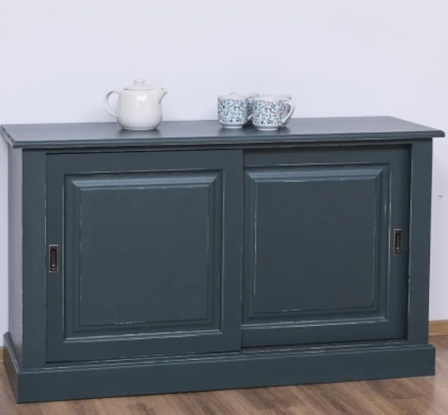 Casa Padrino Sideboard im Landhausstil mit 2 Schiebetüren, 135 x 48 x 78 cm