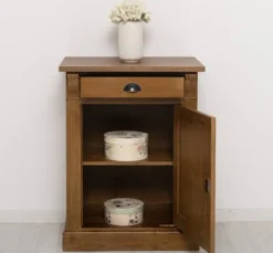 Casa Padrino Sideboard im Landhausstil mit 1 Tür und 1 Schublade, 69 x 51 x 90 cm