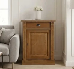 Casa Padrino Sideboard im Landhausstil mit 1 Tür und 1 Schublade, 69 x 51 x 90 cm
