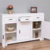 Casa Padrino Sideboard im Landhausstil mit 3 Türen und 3 Schubladen, 140 x 35 x 90 cm
