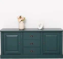 Casa Padrino Sideboard im Landhausstil mit 2 Türen und 3 Schubladen, 179 x 51 x 78 cm