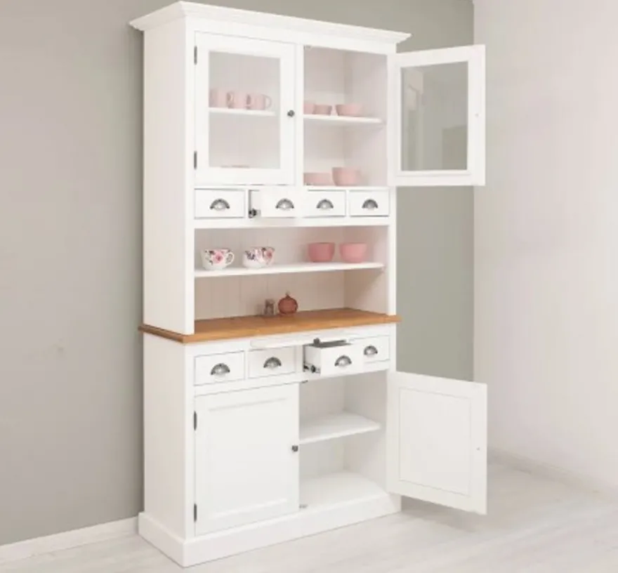 Casa Padrino Sideboard im Landhausstil, 120 x 50 x 225 cm