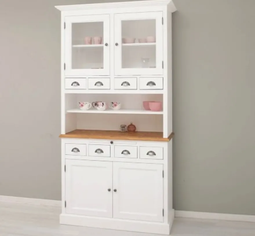 Casa Padrino Sideboard im Landhausstil, 120 x 50 x 225 cm