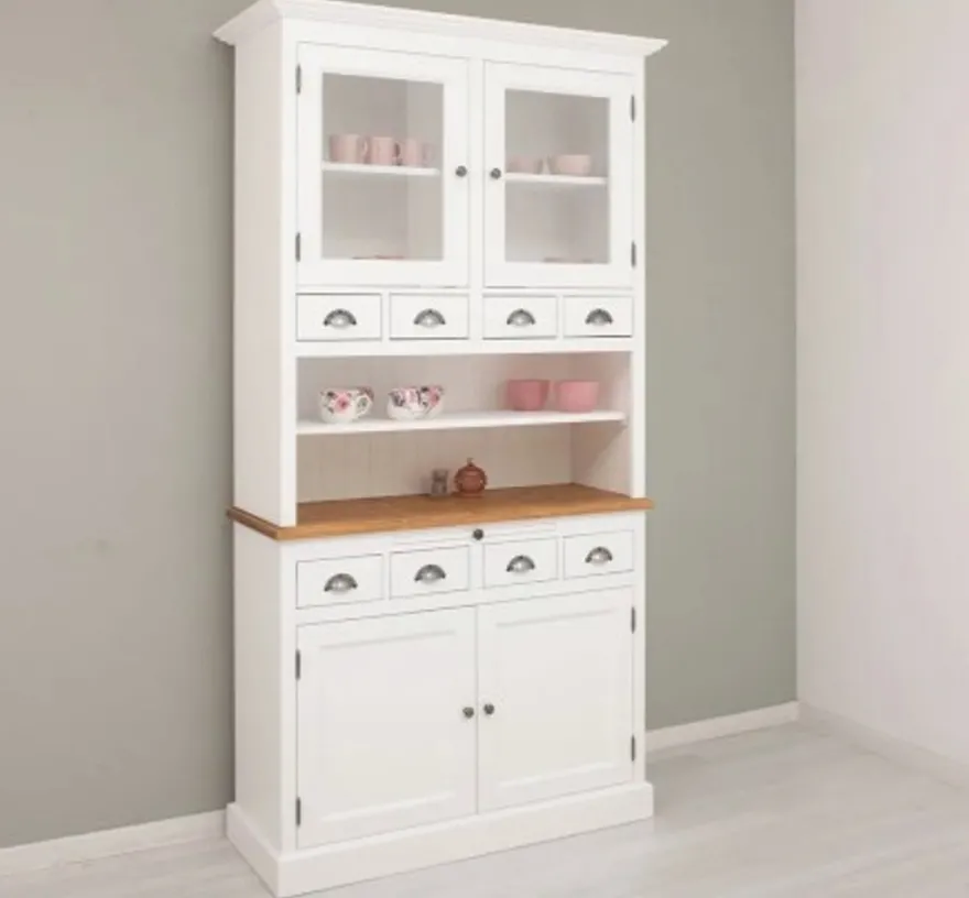 Casa Padrino Sideboard im Landhausstil, 120 x 50 x 225 cm