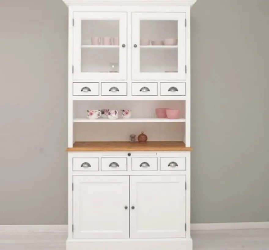 Casa Padrino Sideboard im Landhausstil, 120 x 50 x 225 cm