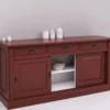 Casa Padrino Sideboard im Landhausstil mit 3 Schubladen, 176 x 51 x 85 cm