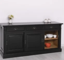 Casa Padrino Sideboard im Landhausstil mit 3 Schubladen, 176 x 51 x 85 cm