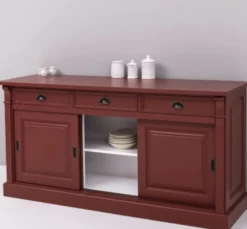Casa Padrino Sideboard im Landhausstil mit 3 Schubladen, 176 x 51 x 85 cm