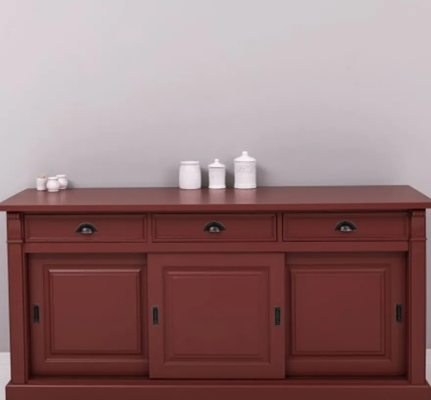Casa Padrino Sideboard im Landhausstil mit 3 Schubladen, 176 x 51 x 85 cm