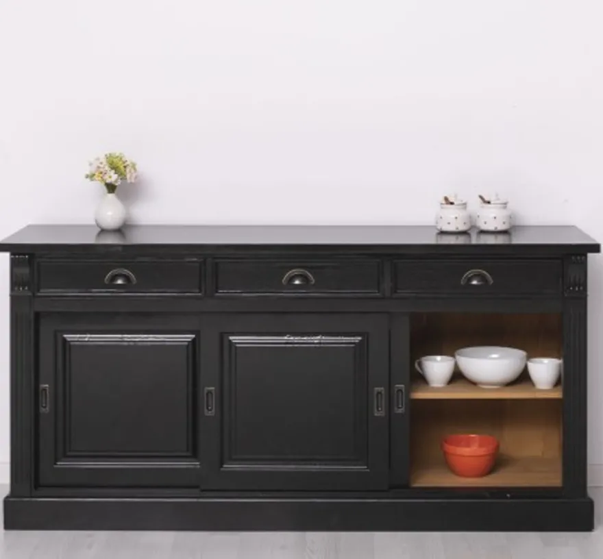 Casa Padrino Sideboard im Landhausstil mit 3 Schubladen, 176 x 51 x 85 cm