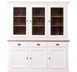 Casa Padrino Sideboard im Landhausstil mit 3 Türen, 178 x 45 x 200 cm