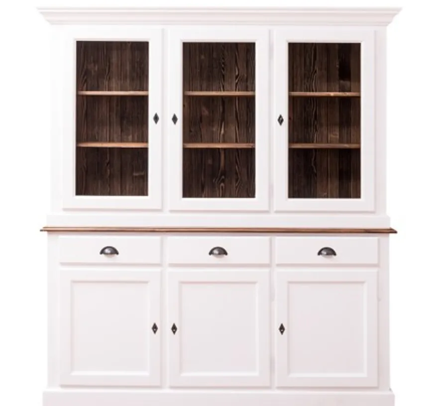 Casa Padrino Sideboard im Landhausstil mit 3 Türen, 178 x 45 x 200 cm