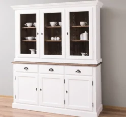 Casa Padrino Sideboard im Landhausstil mit 3 Türen, 178 x 45 x 200 cm