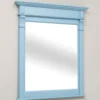 Casa Padrino Spiegel im Landhausstil Himmelblau, 93 x 10 x 111 cm