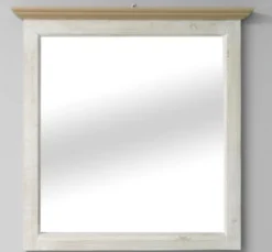 Casa Padrino Spiegel im Landhausstil, 100 x 8 x 100 cm