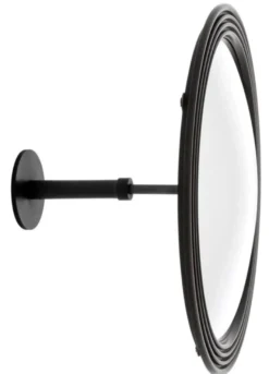 Casa Padrino Spiegel / Konvexspiegel Bronze Ø 35 cm - Luxus Kollektion