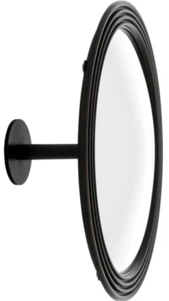 Casa Padrino Spiegel / Konvexspiegel Bronze Ø 35 cm - Luxus Kollektion