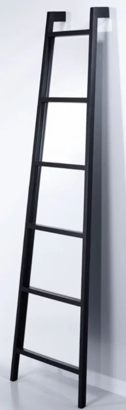 Casa Padrino Standspiegel im Leiter Design 52 x H. 185 cm - Luxus Deko Spiegel