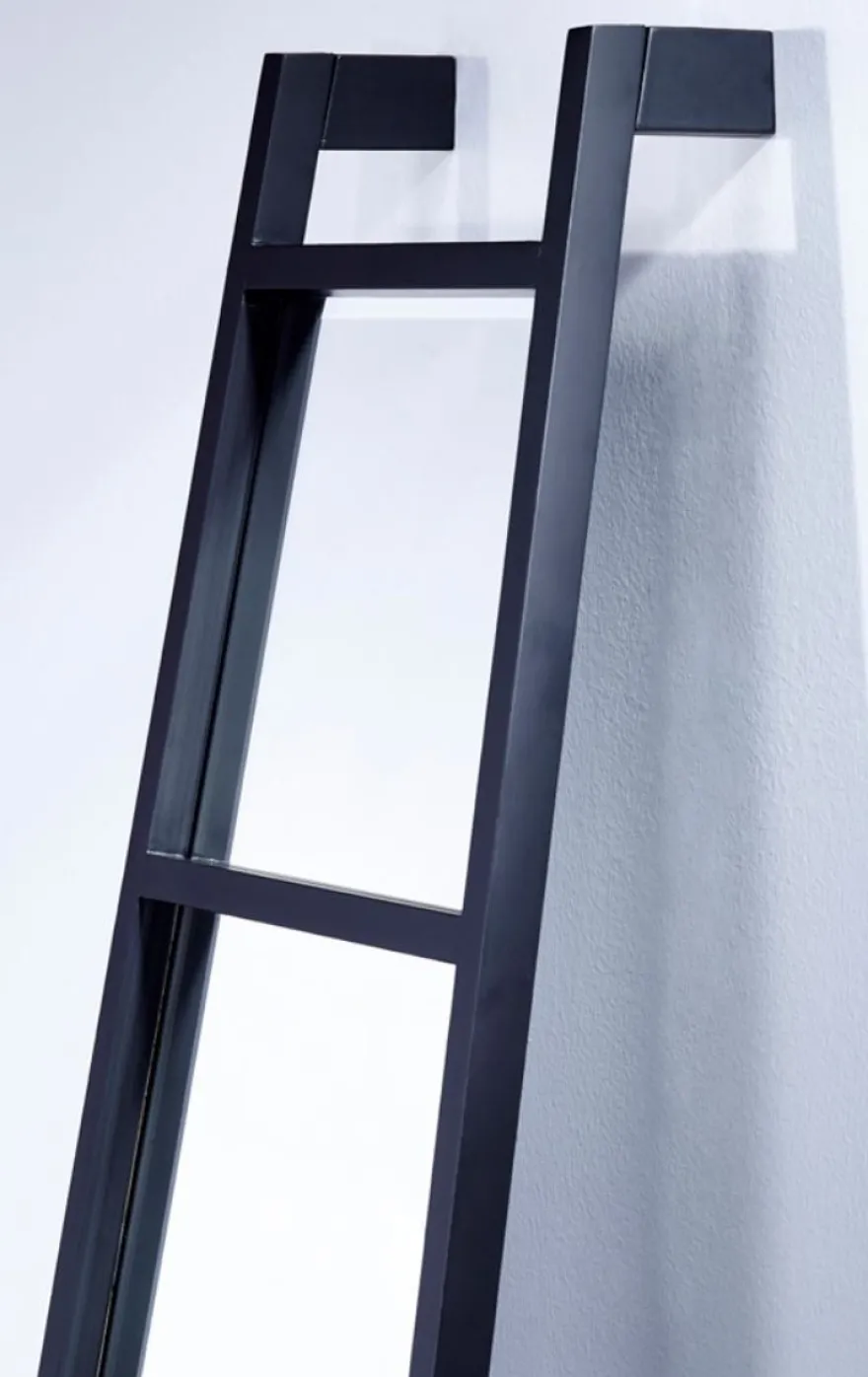 Casa Padrino Standspiegel im Leiter Design 52 x H. 185 cm - Luxus Deko Spiegel