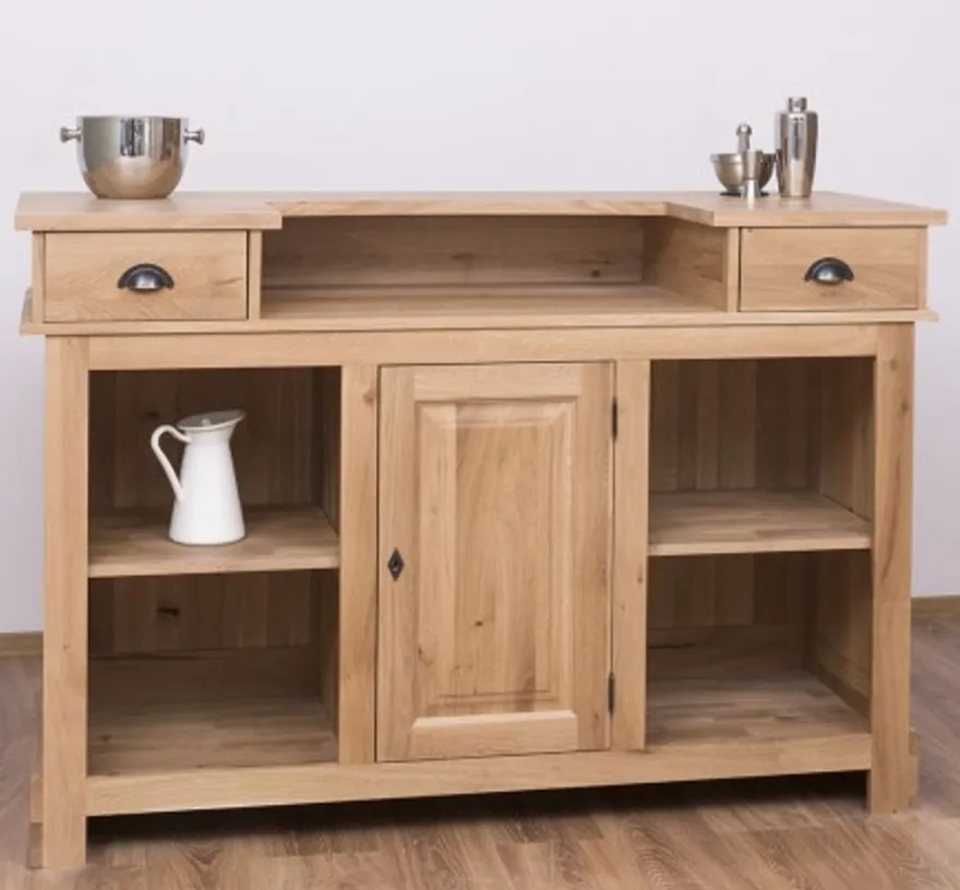 Casa Padrino Theke im Landhausstil, 160 x 65 x 107 cm