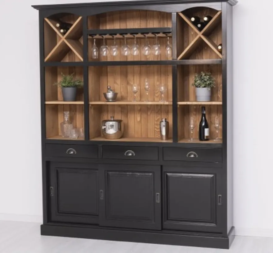 Casa Padrino Theke im Landhausstil, 180 x 41 x 210 cm