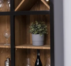 Casa Padrino Theke im Landhausstil, 180 x 41 x 210 cm