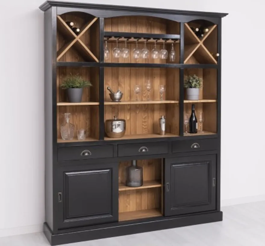 Casa Padrino Theke im Landhausstil, 180 x 41 x 210 cm