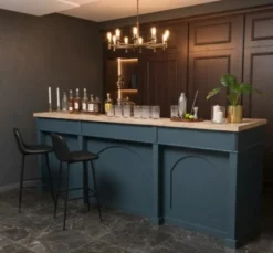 Casa Padrino Theke im Landhausstil, 300 x 80 x 115 cm