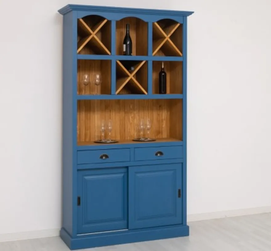 Casa Padrino Theke im Landhausstil, 120 x 41 x 210 cm
